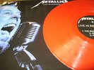 Metallica LIVE IN EUROPE 2011 RED VINYL LP. NEW & MINT.