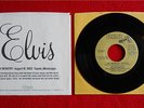 Elvis RCA Victor JH-13302 Tupelo Promo Impossible Dream Blue and Black Print