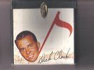VINTAGE DICK CLARK RECORD BOX + 54-45 RPM RECORDS-ELVIS-AVALON-RICKY NELSON-ETC.