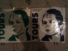 TOURS LANGUAGE SCHOOL X2 FOREIGN GIRLS PRINTED PVC SLEEVES POWERPOP VERY RARE
