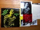 GEZA X - You Goddam Kids LP +flexi+sticker+photo+ autographed letter = KBD RARE