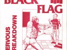 BLACK FLAG Nervous Breakdown NM/OOP True 2nd Press 1978 KBD Red Art SST 001 L K