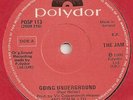 THE JAM-1980 IRISH PRESSED 45-GOING UNDERGROUND-MOD-WELLER