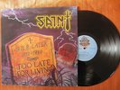 Saint - Too late for living  - LP - US metal rare