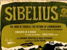 Capitol P 8327 Sibelius Violin Cto CAMILLA WICKS Sixten Ehrling 1950s LP