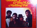 BOOKER T. & THE M.G.'S MELTING POT N/M ORIG '71 STAX WHITE LABEL PROMO LP SHRINK