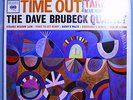 DAVE BRUBECK TIME OUT/TAKE FIVE RARE ORIG 1959 COLUMBIA SIX EYE STEREO LP SHRINK