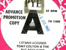TONY COLTON*I STAND ACCUSED*DEMO DANCER*HEAR BOTH SIDES