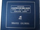  78RPM QUATUOR CAPET BEETHOVEN 10 COLUMBIA