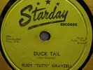 RUDY TUTTI GRAYZELL STARDAY 241 DUCK TAIL ROCKABILLY $