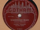 78 RPM Johnny Williams Gotham G-506 in E-