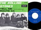 ROLLING STONES Tell Me/Route 66 45 RARE 60s BELGIUM PS  CHEAP POST: 7x 45s = £5