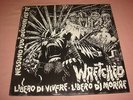 WRETCHED libero di vivere.libero di morire CHAOS PRODUZIONI rare italian punk LP