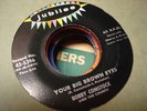 DOOWOP TEEN BOBBY COMSTOCK Your Big Brown Eyes/Jezebel JUBILEE 5396 MINT-