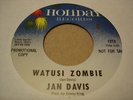 ROCKABILLY GARAGE SURF JAN DAVIS Watusi Zombie HOLIDAY 1213 DJ Mint-
