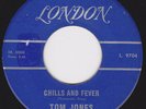 Northern Soul R&B Popcorn / Rocker 45 -TOM JONES - Chills And Fever / Breathless
