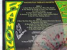 RAMONES - PLAY 60'S FAVOURITES...MULTICOLOURED / SIGNED