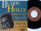 BUDDY HOLLY peggy sue +3  FRENCH CORAL 94606 EP
