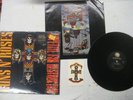 GUNS N' ROSES APPETITE FOR DESTRUCTION - GREAT CONDITION WITH STICKER & LYRICS