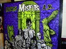 Misfits Earth A D LP Ghoul Hair Error Cover + Block Cover Error Danzig Samhain