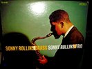 SONNY ROLLINS BRASS/TRIO RARE ORIG '59 VERVE STEREO LP LIVING FIDELITY LABEL