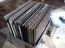 80x Vinyl Techno Acid im Plattenkoffer DJ Case LP Umek Väth Omen Schranz BPitch