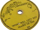 78 RPM FRANKIE LEE SIMS ACE 524 TEXAS BLUES MISERY BLUES WHAT WILL LUCY DO 1957