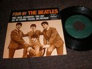 THE BEATLES FOUR BY THE BEATLES EP 45 7