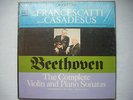 FRANCESCATTI & CASADESUS Beethoven Sonatas Violin Piano SEALED / 4-LP Stereo Box