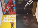 LP - Jazz - 4 x Miles Davis Live, Tribute J. Johnson, We want Miles, In a silent
