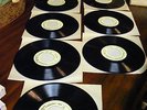 RARE Seeburg 1000 INDUSTRIAL Library 7 Record Replacement Set. RR-67 N MINT