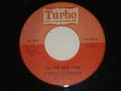 LARRY SAUNDERS On the Real Side NORTHERN SOUL 45rpm TURBO 038 Rare