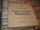 RARE BACH LP BOX SET PASSIO SECUNDUM MATTHAEUM RICHTER ARCHIV SAPM 19 CLASSICAL