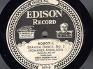Edison Electric Diamond Disc 80907 - Spanish Dance - Erna Rubinstein - Last One