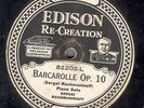 Edison Diamond Disc 82202 - Barcarolle, Op 10-Sergei Rachmaninoff - Paper Label
