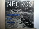 NECROS CONQUEST FOR DEATH ORIG LP NM BLACK FLAG NEGATIVE APPROACH CROSSED OUT