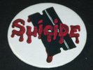 SUICIDE pin/badge 1977 original NO WAVE/PUNK