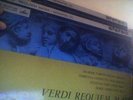 VERDI REQUIEM MASS SERAFIN 1 & 2 2 X LP SET HMV RED/CREAM LABEL ASD 353