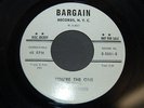 THE STARFIRES  on BARGAIN RARE DOO WOP 1ST PRESS 45 PROMO 5001 ORIGINAL