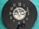 EDISON RECORD CLOCK Working Clock Made From DIAMOND DISC 78rpm RECORD L K