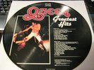 RARE LP VINYL RECORD PICTURE DISC-QUEEN-GREATEST HITS-FREDDIE MERCURY
