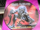RARE LP VINYL RECORD PICTURE DISC-IRON MAIDEN-A REAL LIVE ONE