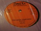 Soul Explosion Band Too Much Confusion Killer Roots 12
