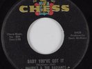 Northern Soul 45 MAURICE & THE RADIANTS Baby You've Got It CHESS HEAR