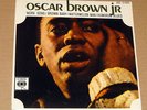 OSCAR BROWN Jr EP Work song Humdrum Blues Rare Swedish 1960 Jazz Blues