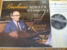 SXL 6041 Brahms Piano Sonata in F minor etc. / Curzon W/B