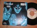 KISS * I love it loud * Rare 45/ps Sweden 1982 *