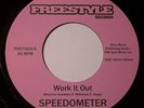 Rare Funk 45, Speedometer, work it out, freestyle original press