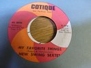 NEW SWING SEXTET MY FAVORITE THINGS // THINK DRINK COTIQUE RARE LATIN JAZZ 45