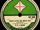 AFRICAN Guitar Highlife (E+) E.K.'s Band on Queenophone, rare&great, Ghana TOP